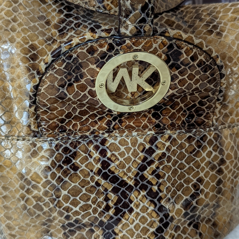 Michael Kors Python Hobo Shoulder Bag - image 2